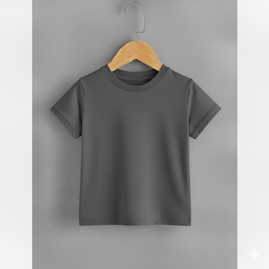Kids t shirt round neck