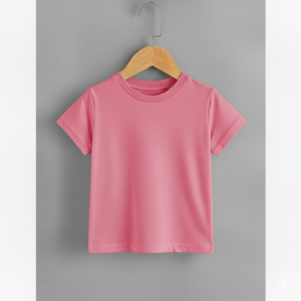 Kids t shirt round neck