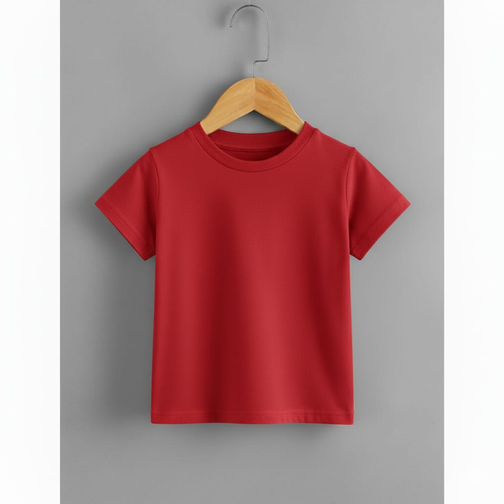 Kids t shirt round neck
