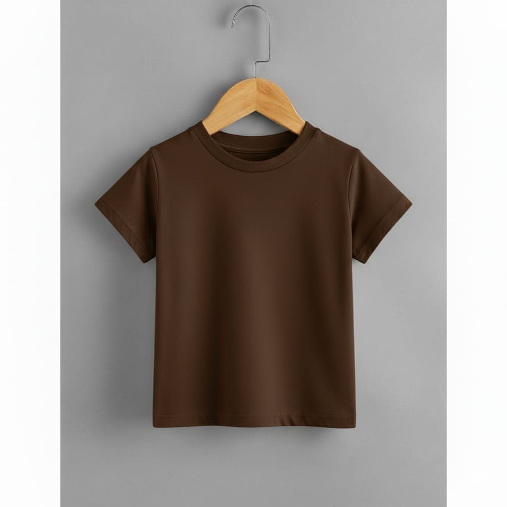 Kids t shirt round neck