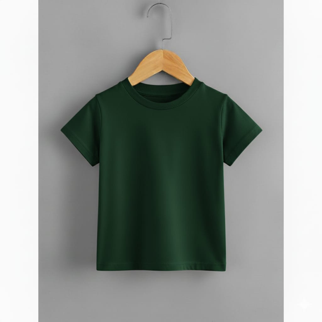 Kids t shirt round neck