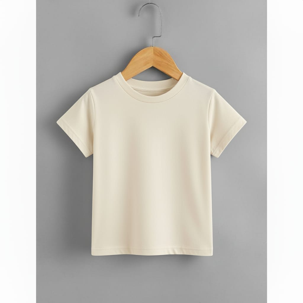 Kids t shirt round neck
