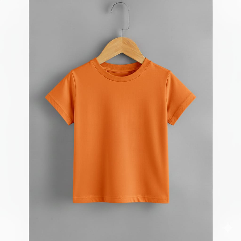 Kids t shirt round neck