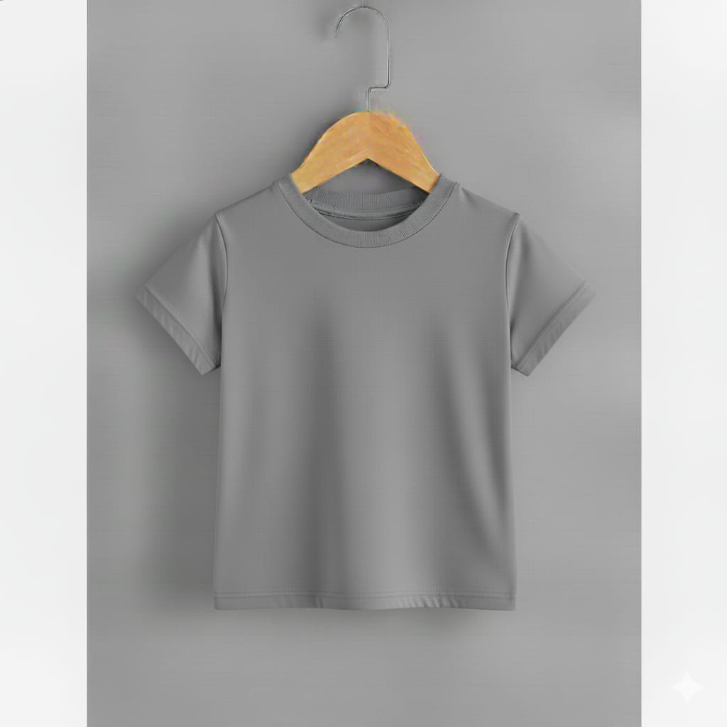 Kids t shirt round neck